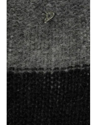 Dondup pull gris rayé femme mohair | choixmode.fr