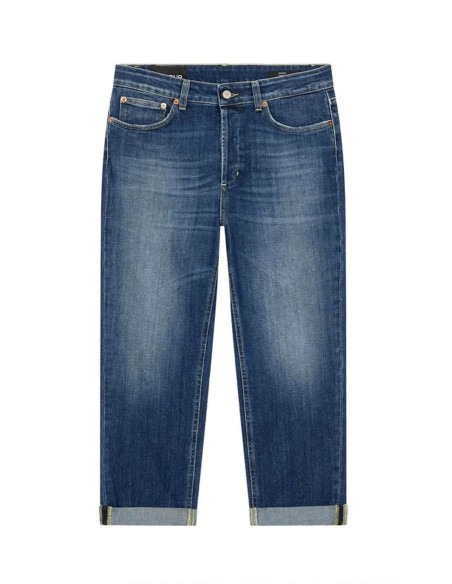 Dondup jean femme bleu effet usé italien | choixmode.fr
