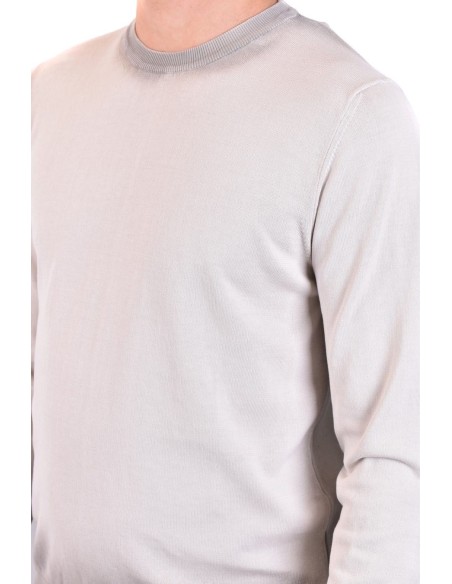 Dondup pull gris homme 100 coton | choixmode.fr