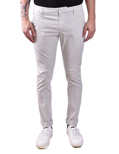 Dondup pantalon gris coton homme italien | choixmode.fr