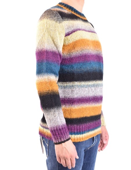 Dondup pull rayé homme laine multicolore | choixmode.fr