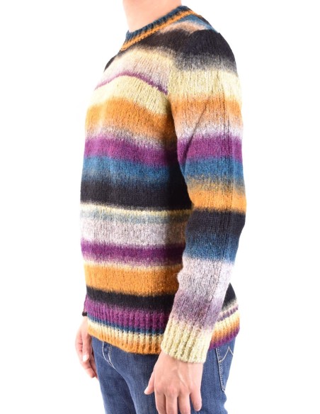 Dondup pull rayé homme laine multicolore | choixmode.fr