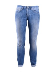 Dondup jean bleu homme effet usé stretch | choixmode.fr