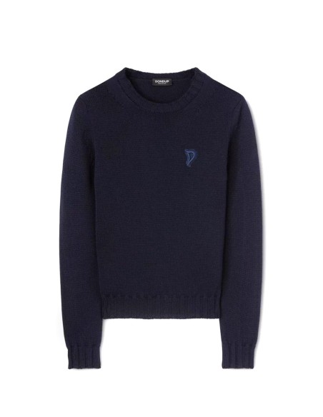 Dondup pull bleu femme laine | choixmode.fr