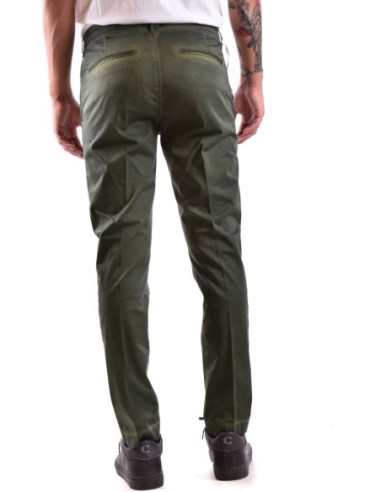 Dondup pantalon vert homme coton | choixmode.fr