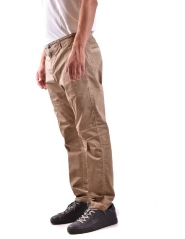 Dondup pantalon beige homme coton | choixmode.fr