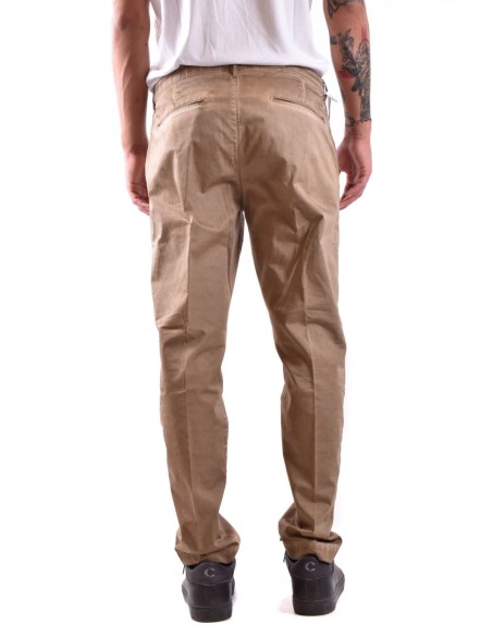 Dondup pantalon beige homme coton | choixmode.fr