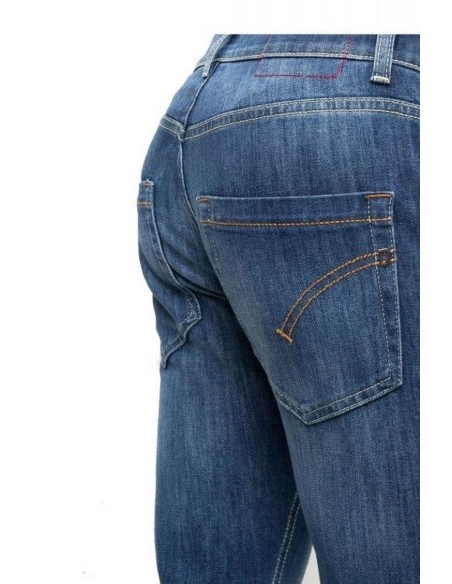 Dondup -jean bleu homme effet usé stretch | choixmode.fr