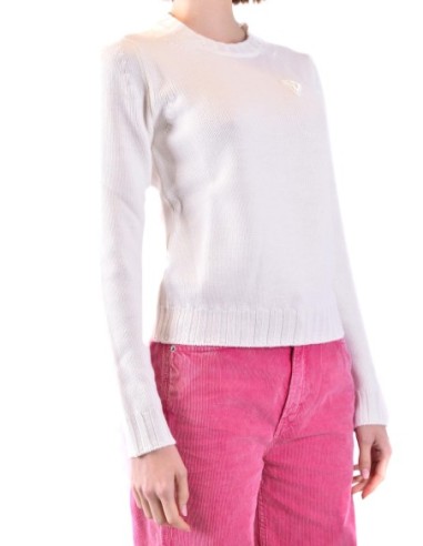 Dondup pull blanc femme laine | choixmode.fr