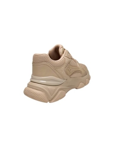 Guess baskets beige plateforme Mazzy femme | choixmode.fr