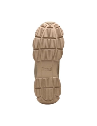 Guess baskets beige plateforme Mazzy femme | choixmode.fr