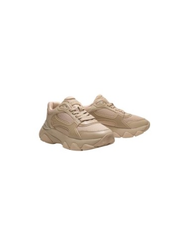 Guess baskets beige plateforme Mazzy femme | choixmode.fr