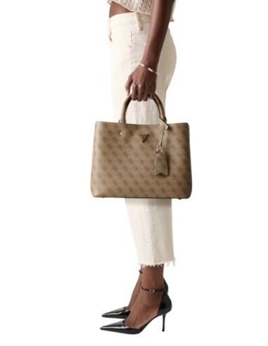 Guess sac beige imprimé femme bandoulière | choixmode.fr