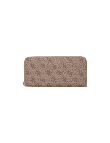 Guess portefeuille beige Brenton femme | choixmode.fr