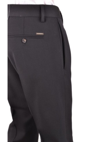 Dsquared2 pantalon noir homme laine | choixmode.fr