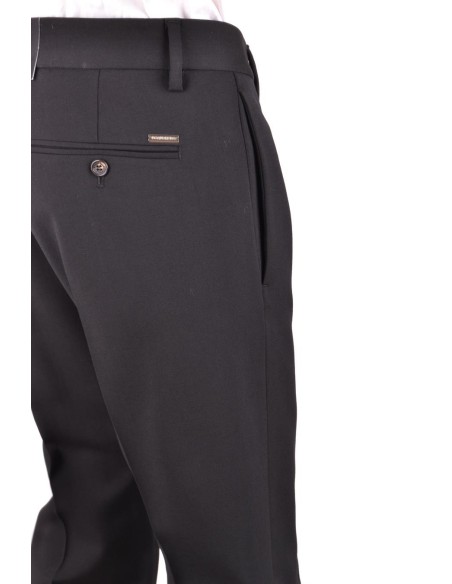 Dsquared2 pantalon noir homme laine | choixmode.fr