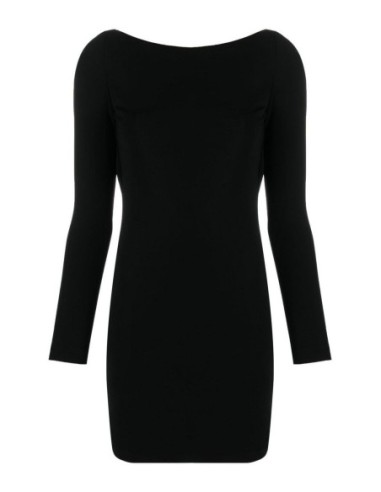 Dsquared2 robe noire femme col bateau | choixmode.fr