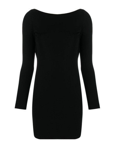 Dsquared2 robe noire femme col bateau | choixmode.fr