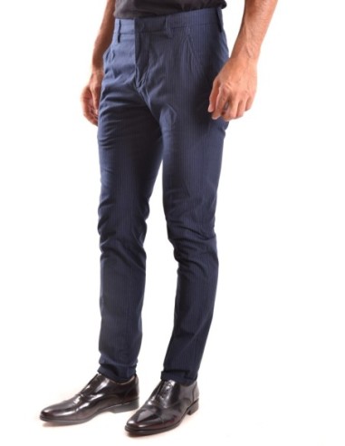 Dondup pantalon bleu rayé homme | choixmode.fr