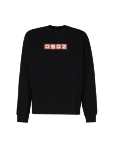 Dsquared2 sweat noir homme coton | choixmode.fr