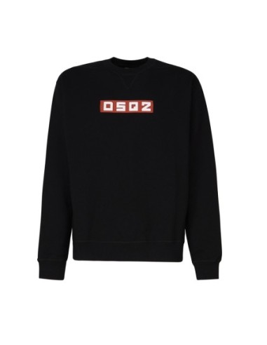 Dsquared2 sweat noir homme coton | choixmode.fr