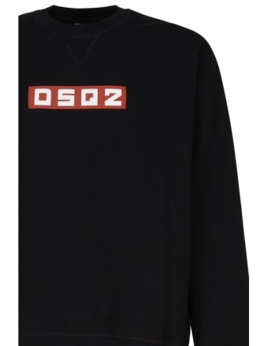 Dsquared2 sweat noir homme coton | choixmode.fr