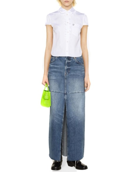 Dsquared2 chemise blanche femme coton | choixmode.fr