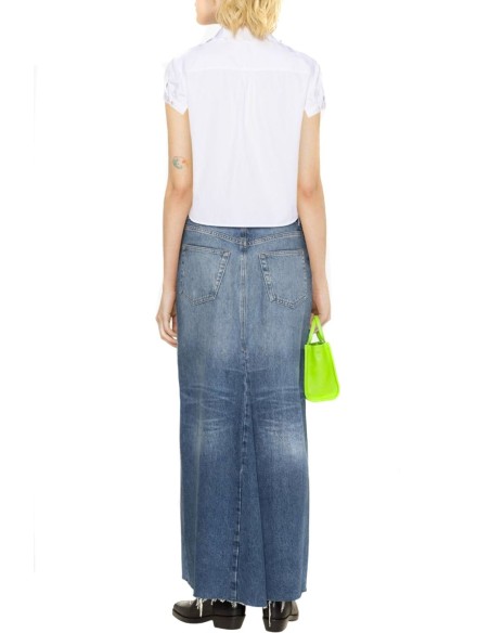 Dsquared2 chemise blanche femme coton | choixmode.fr