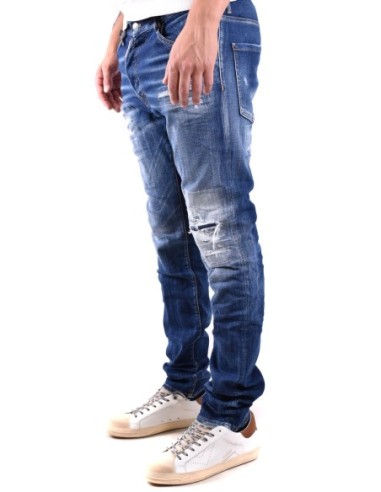 Dsquared2 jean bleu homme effet usé | choixmode.fr