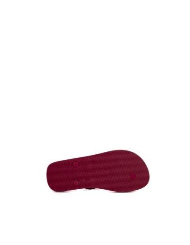 Emporio Armani tongs rouges femme | choixmode.fr
