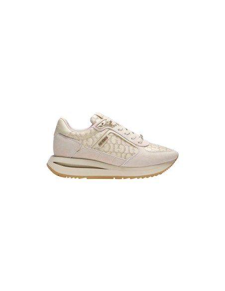 Guess baskets plateforme beige Energy5 femme | choixmode.fr