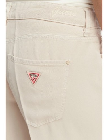 Guess pantalon palazzo beige femme | choixmode.fr
