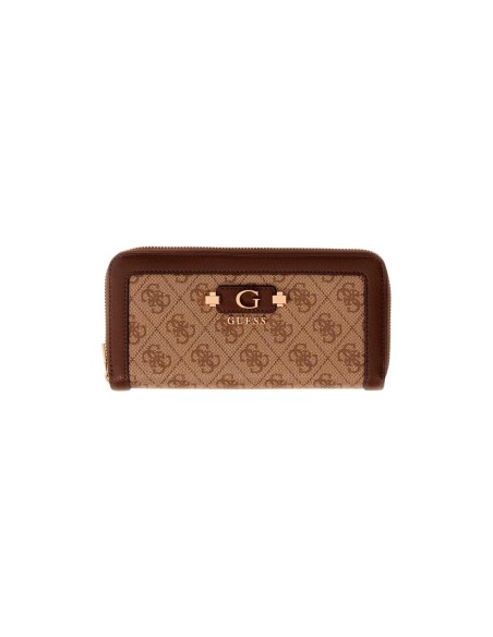 Guess grand portefeuille marron Coleen femme | choixmode.fr