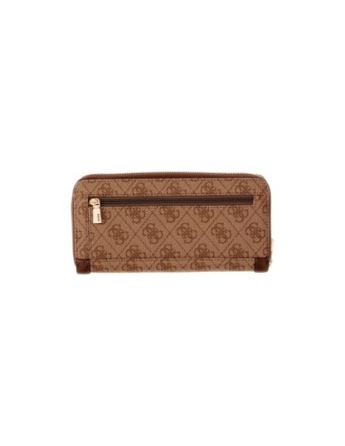 Guess grand portefeuille marron Coleen femme | choixmode.fr