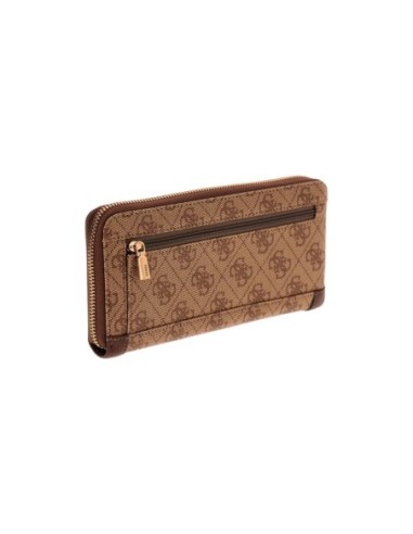 Guess grand portefeuille marron Coleen femme | choixmode.fr