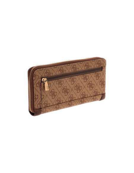 Guess grand portefeuille marron Coleen femme | choixmode.fr