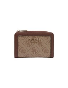 Guess petit portefeuille marron Coleen femme | choixmode.fr