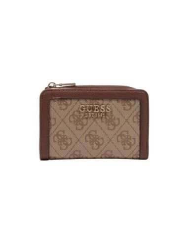 Guess petit portefeuille marron Coleen femme | choixmode.fr