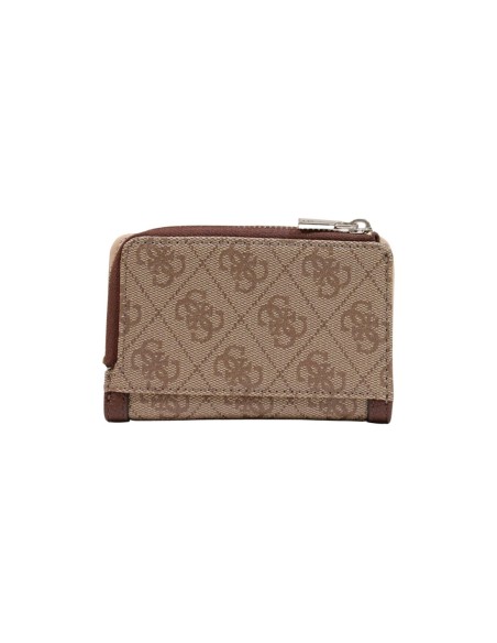 Guess petit portefeuille marron Coleen femme | choixmode.fr