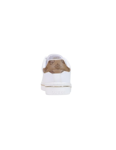 Guess baskets blanches femme Stasey4 | choixmode.fr