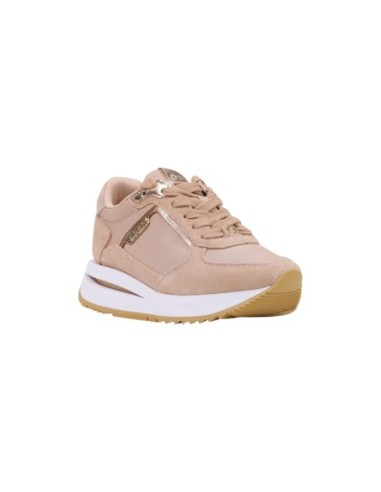 Guess baskets beige femme Energy5 plateforme | choixmode.fr
