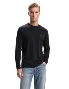 Guess t-shirt noir homme manches longues | choixmode.fr