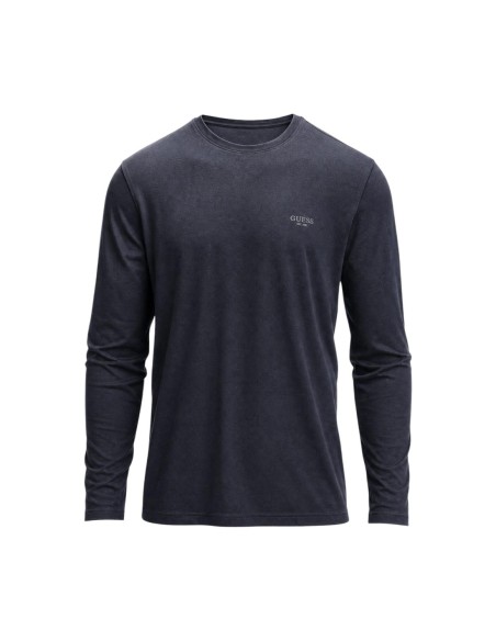 Guess t-shirt noir homme manches longues | choixmode.fr