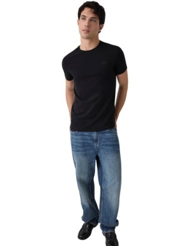 Guess t-shirt noir homme coton stretch | choixmode.fr