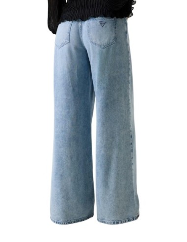Guess jean bleu femme coupe large | choixmode.fr