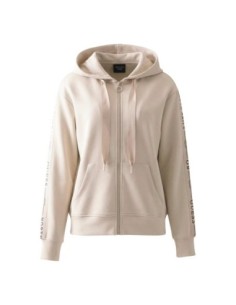 Guess sweat zippé beige femme | choixmode.fr