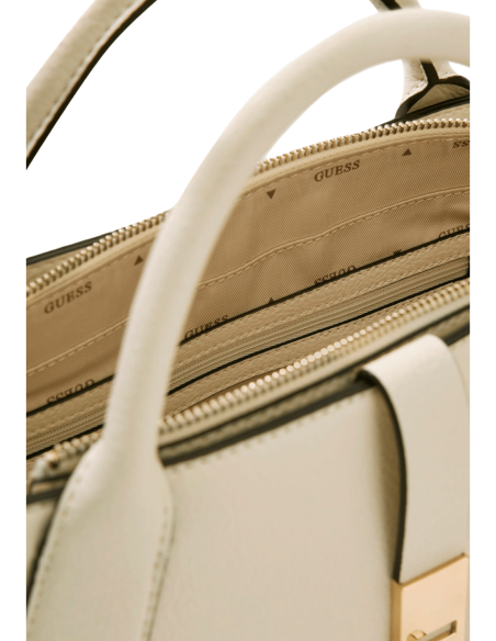 Guess sac blanc Brooke High Society femme | choixmode.fr