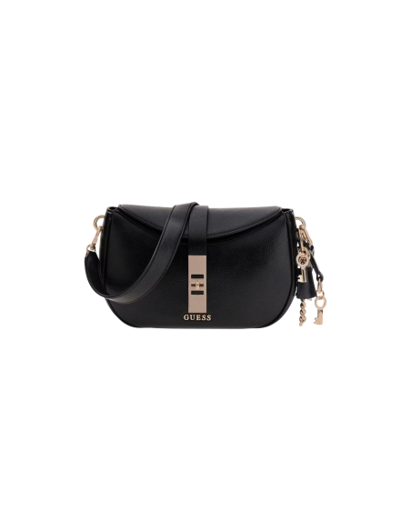 Guess sac noir Brooke femme avec bandoulière | choixmode.fr