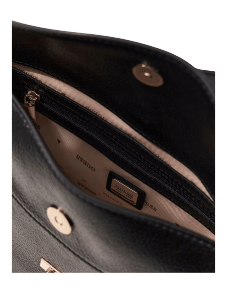 Guess sac noir Brooke femme avec bandoulière | choixmode.fr