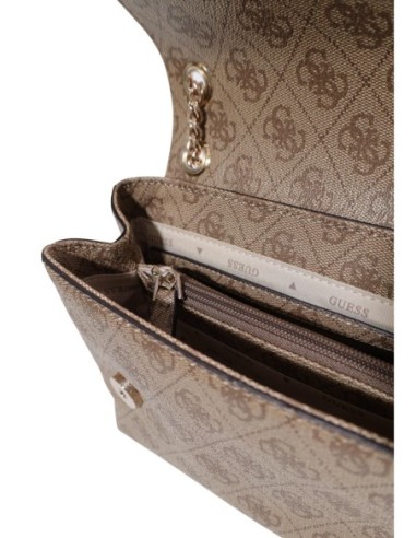 Guess sac bandoulière beige convertible femme | choixmode.fr